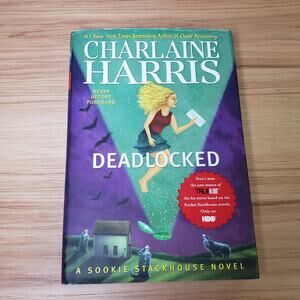 Charlaine Harris Deadlocked Hardcover Book Sookie Stackhouse True‎ Blood